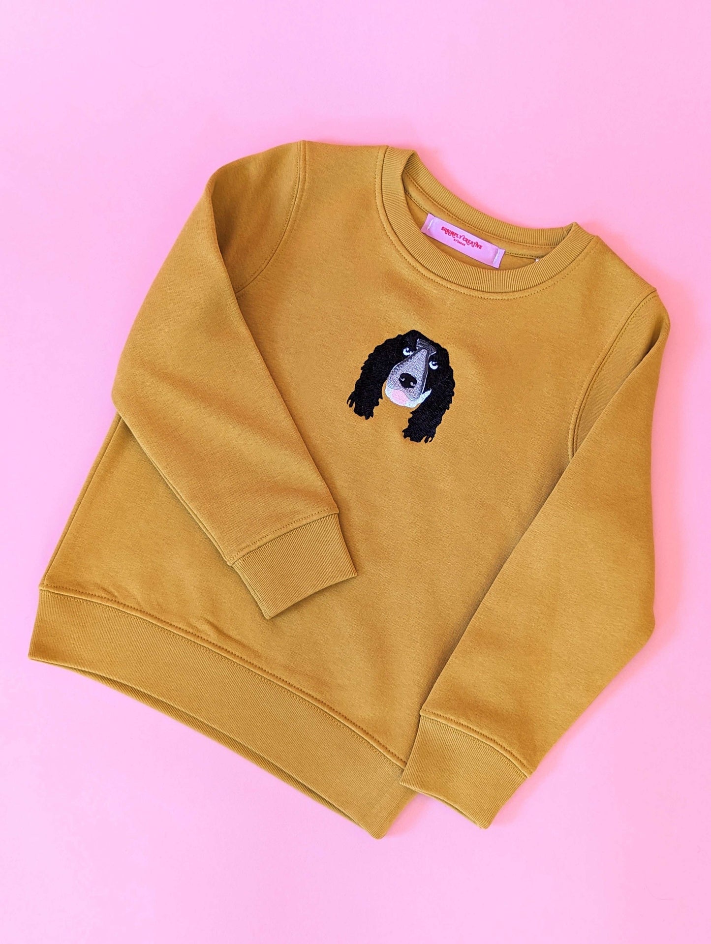 Children's Custom Pet Portrait Sweatshirt