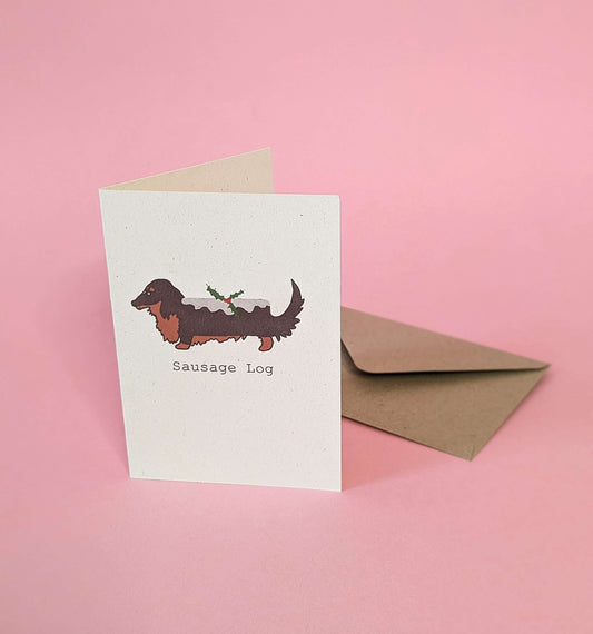 Sausage Log Card