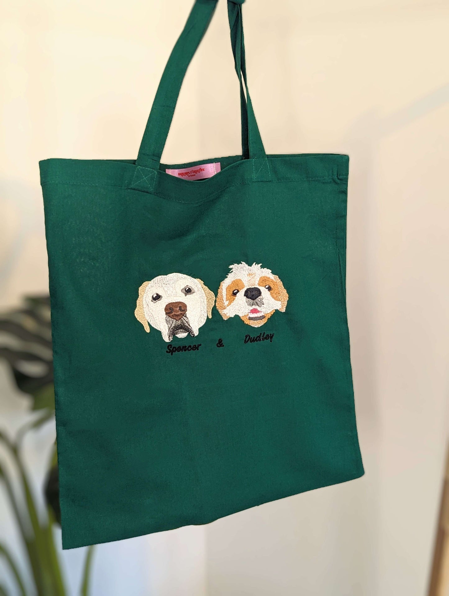 Custom Embroidered Tote Bag